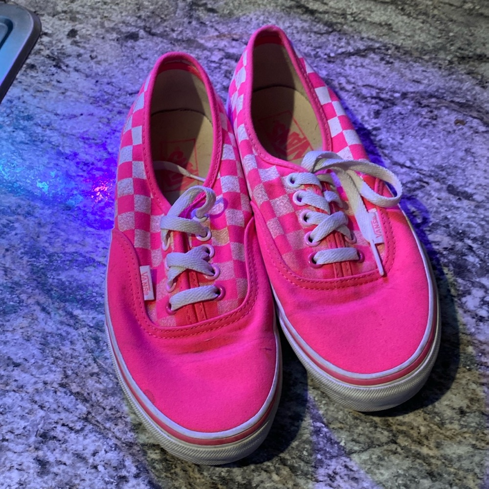 Vans checkerboard original design in pink